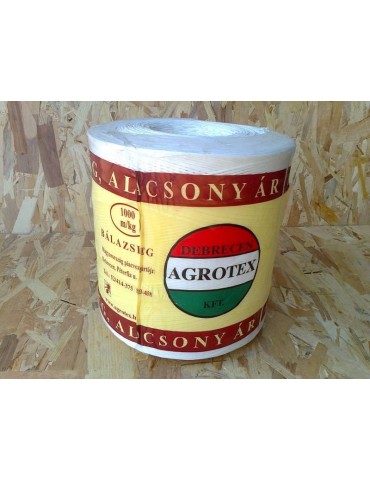 Bálazsineg 1000 m/kg – fehér, UV-álló, 5 kg-os tekercs