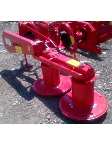 WIRAX Z-069 – 125 cm kétdobos fűkasza kis traktorhoz